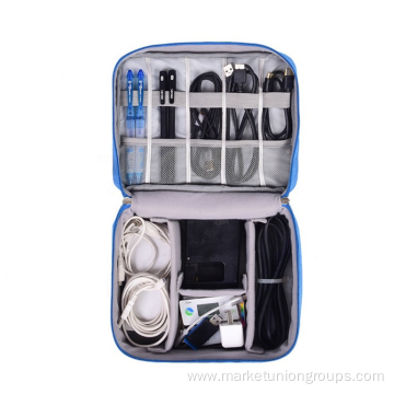 Travel Data cable Organizer Electronics Accessories Carry Bag Oxford Digital Storage Bags